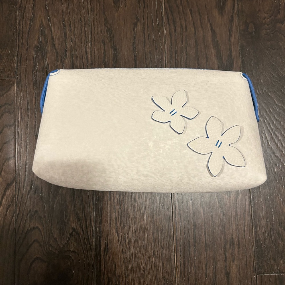 Elegant Cream Floral Women's Bag